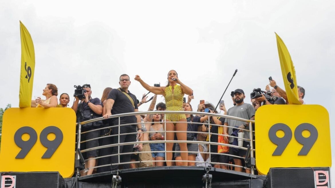 99Food prepara ação especial no Bloco Coruja com Ivete Sangalo no Carnaval de Salvador